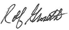 Rolf Groseth Signature