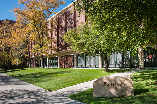 MSUB library on the university campus