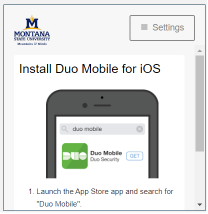 Install Duo