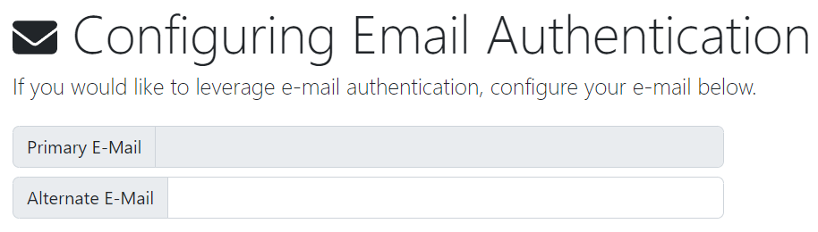 Alternative Email