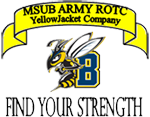 MSUB Army ROTC Yellowjacket Company logo