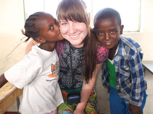 Kristin Horton in Ethiopia