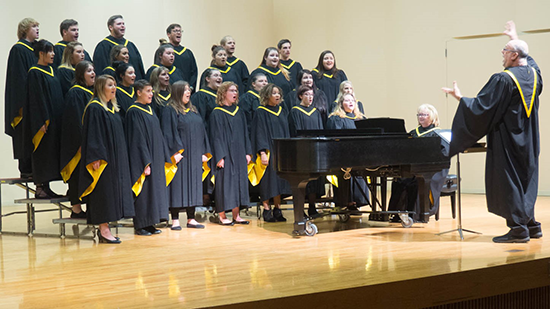 The MSUB University Choir in concert