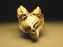 Tanskanen's sculpture, "Jackal"