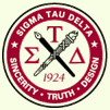 Sigma Tau Delta logo