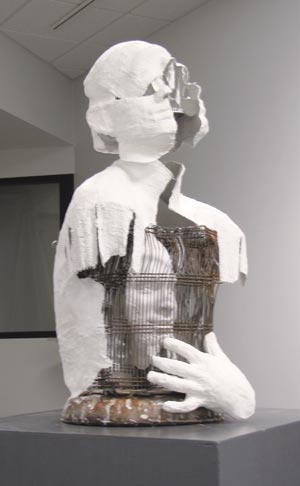 My Happy Self sculpture by Aaron Andersen