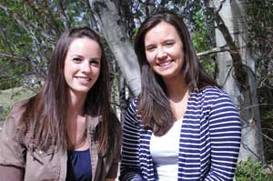 Alicia Meyer and Liz Collins
