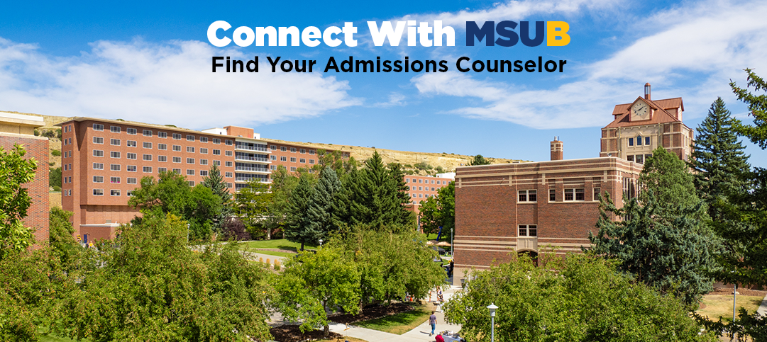 Find Your Admissions Counselor