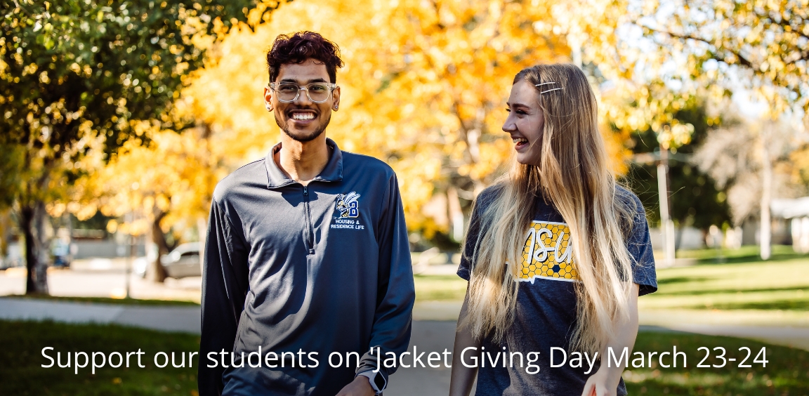 Support our student on 'Jacket Giving Day March 23-24