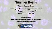 Fitness Center Hours - Fitness Center Hours