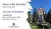 Intern of the Semester Summer & Fall 2025