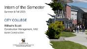 Intern of the Semester Summer & Fall 2025