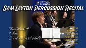 Sam Layton Percussion Recital