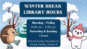 Winter Break Library Hours