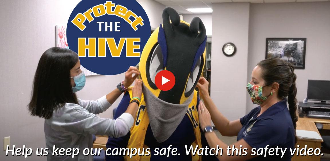 Help us keep our campus safe. Watch this safety video.