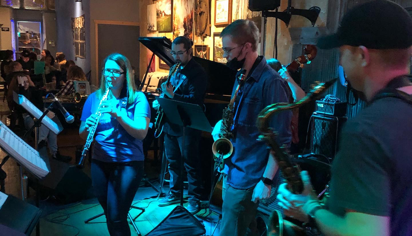 jazz oboe jazz combo performs at Craft Local
