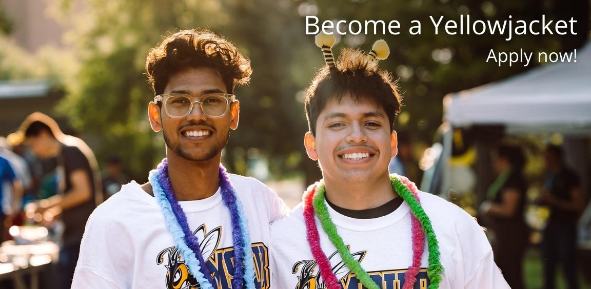 Become a Yellowjacket. Apply now! 