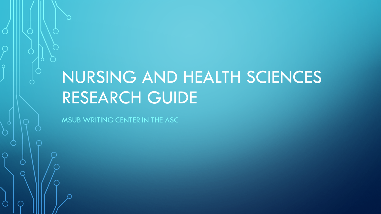 Nursing Research Guide
