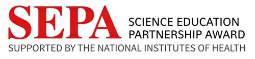 SEPA logo - Science Education Partnership Award supported by the National Institutes of Health