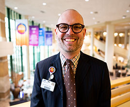 Josh Billstein, graduate of the Online Master of Health Administration