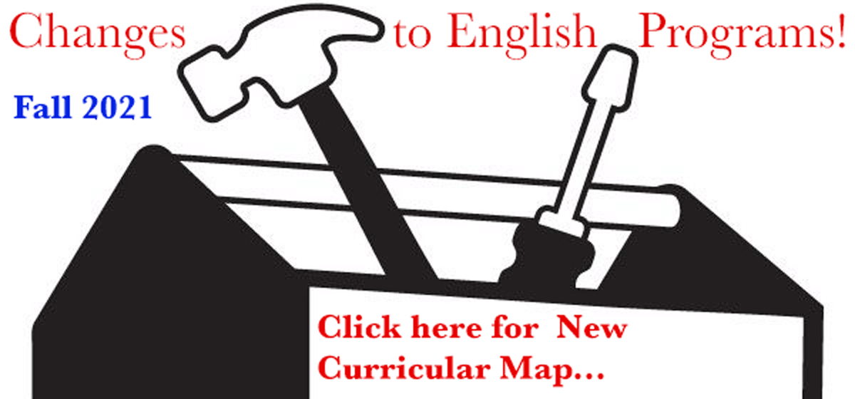 New curricula for English majors and minor!
