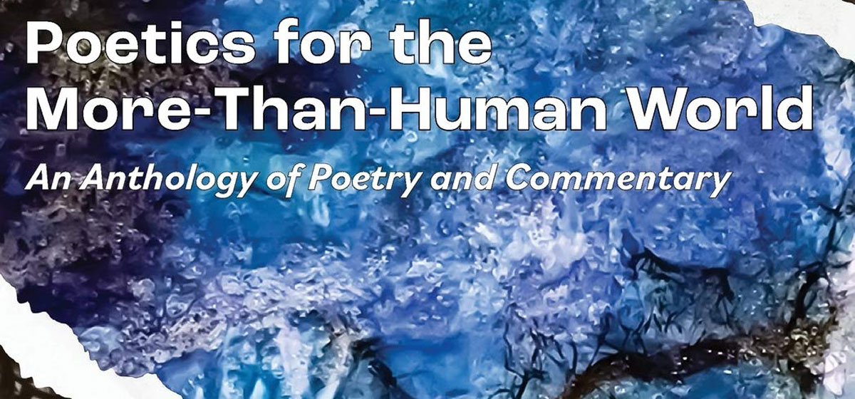 Professor Quetchenbach's new poetry anthology.