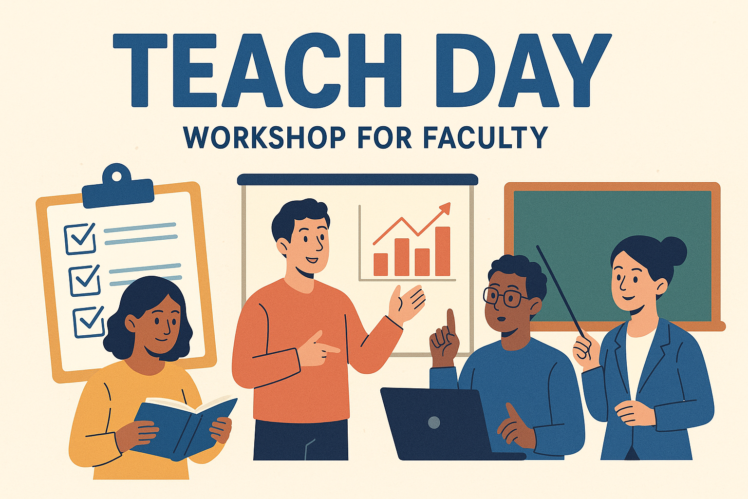 faculty at a workshop faculty at a workshop