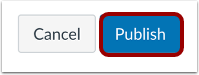 publish button