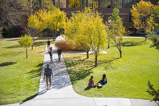 Fall season on the MSUB Main Campus Photo