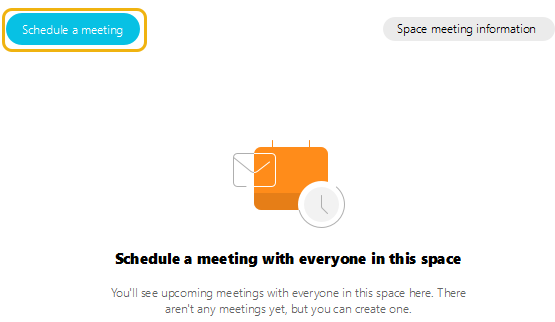 Schedule a meeting