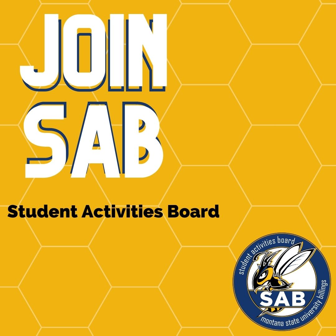 Join the student activities board (SAB)
