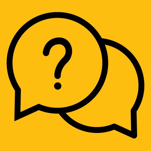 Photo of letters f a q