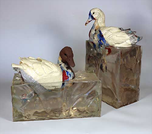 Randi O’Brien, Overwintering #1 and Overwintering #2