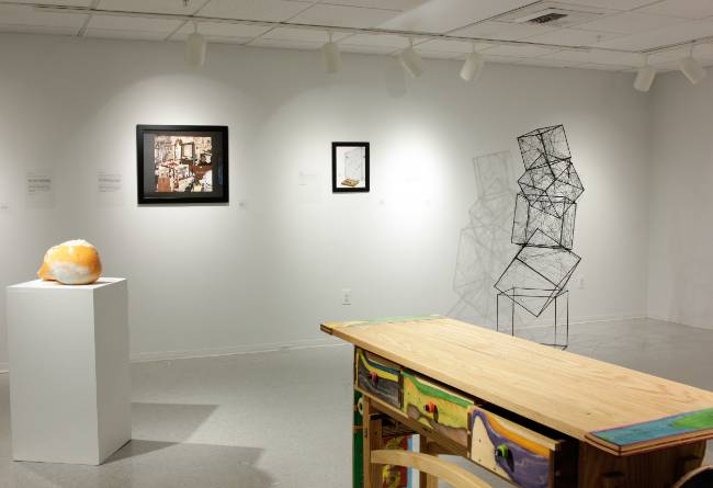 another view of the 2025 juried student exhibition