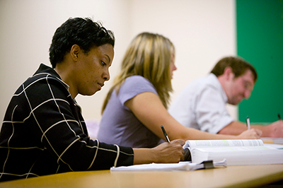 graduate students in the classroom