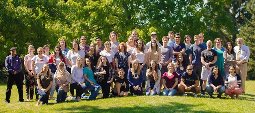 University Honors students on the MSUB university campus