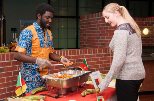 International Food Fair event on the MSUB campus