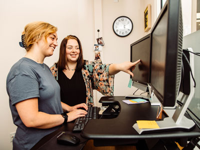 Student with MSUB advisor