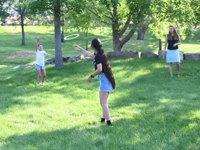 MSUB Student with BFF Family