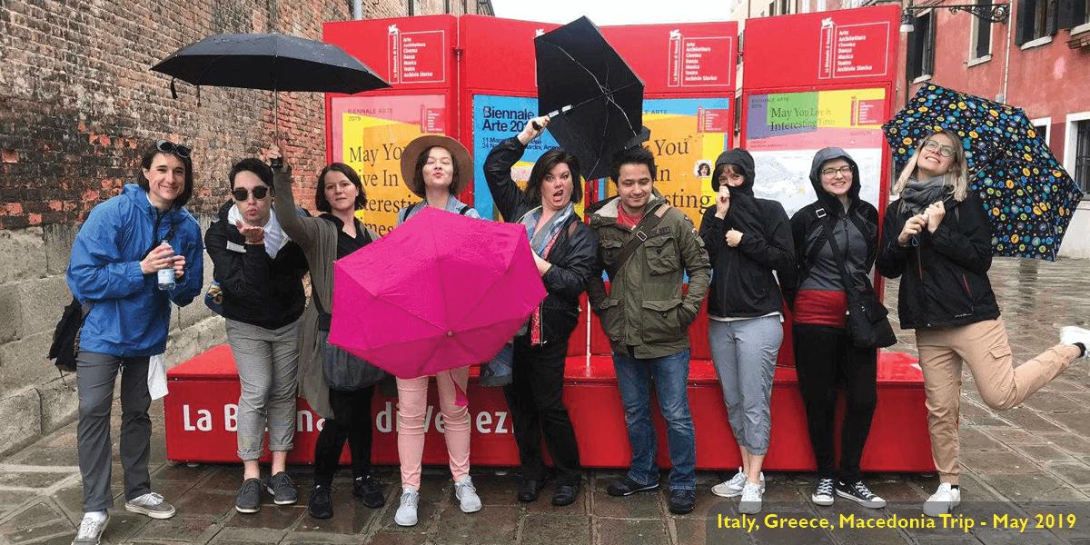 MSUB students at Venice Biennale