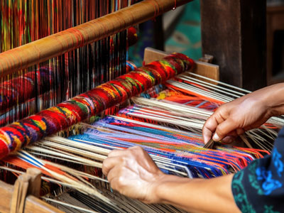 Weaving workshop