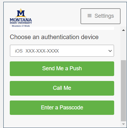 Verify your identity