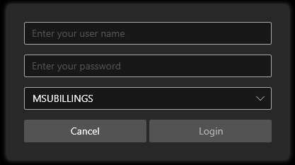 Sign in with your NetID and Password