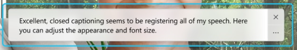 Webex Closed Captioning