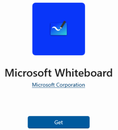 Get Microsoft Whiteboar app