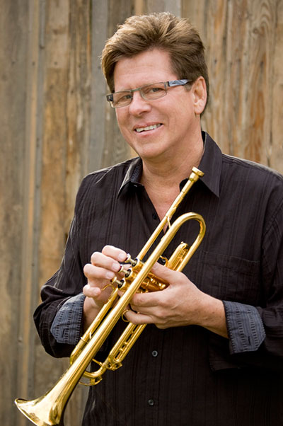 Wayne Bergeron with trumpet