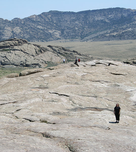 view of the Custer area