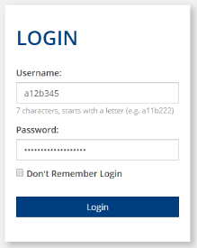 Log in with your NetID and Password.