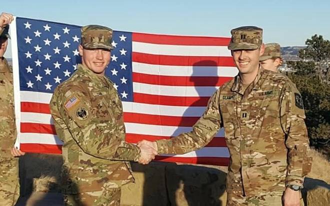 Cadet Contracting ceremony