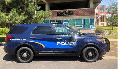 MSUB University Police vehicle